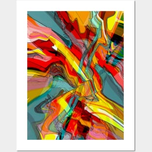 Digital abstract art 1.1 Posters and Art